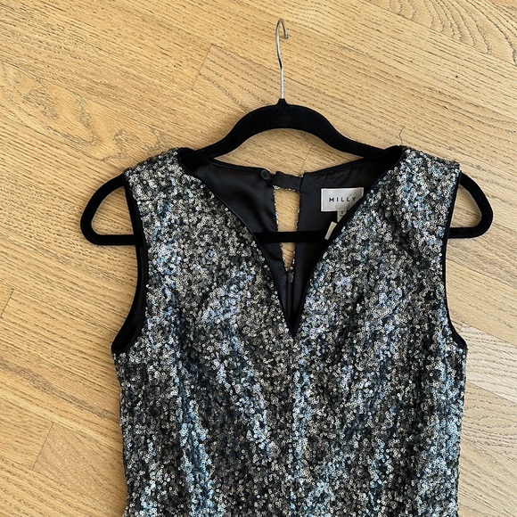 ♻️DONATED DEC. 2023♻️ 
NWT Milly size 8 sequin dress - Picture 7 of 11